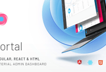 Photo of [Download-S2] Portal - Angular, React & HTML Material Admin Template