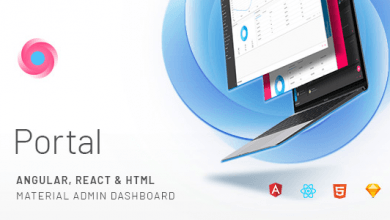 Photo of [Download-S2] Portal - Angular, React & HTML Material Admin Template