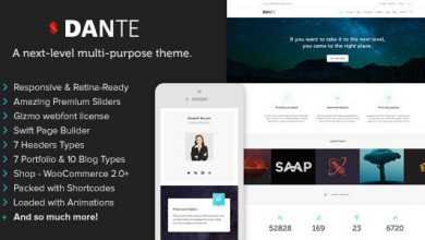 Photo of [Download-S2] Dante - Themeforest Responsive Multi-Purpose WordPress Theme