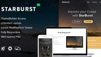 Photo of [Download-S2] Starburst v1.1 - Responsive Email + Themebuilder Access