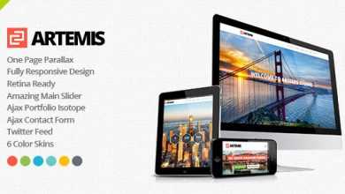 Photo of [Download-S2] Artemis - Codegrape Responsive One Page Theme