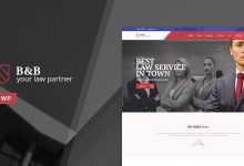 Photo of [Download-S2] B&B - Law & Attorney WordPress Theme