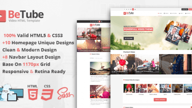 Photo of [Download-S2] Betube - Video HTML Template