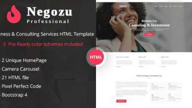 Photo of [Download-S2] Negozu - Business and Consulting Services HTML Template