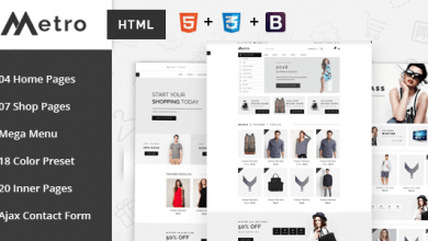 Photo of [Download-S2] Metro - E-Commerce HTML5 Template