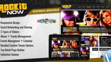 Photo of [Download-S2] Rockit Now v2.2 - Music Band Wordpress Theme