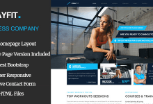 Photo of [Download-S2] Stayfit - Sports, Health, Gym & Fitness HTML Template