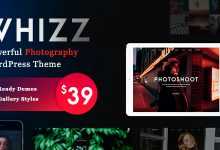 Photo of [Download-S2] Whizz v1.3.9.16 - Photography WordPress for Photography