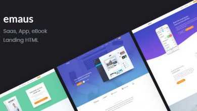 Photo of [Download-S2] Emaus - SaaS, WebApp, Ebook Responsive Landing Page HTML