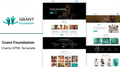 Photo of [Download-S2] Grant Foundation - Nonprofit Charity HTML Template