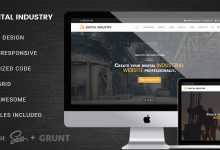 Photo of [Download-S2] Digital Industry - Industrial Business HTML Template