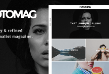 Photo of [Download-S2] Fotomag v1.4.6 - A Silky Minimalist Blogging Magazine