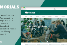 Photo of [Download-S2] Memorials - Funeral & Cemeteries HTML5 Template