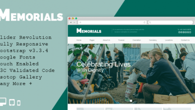 Photo of [Download-S2] Memorials - Funeral & Cemeteries HTML5 Template