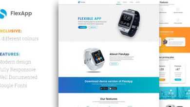 Photo of [Download-S2] FlexApp - HTML Landing Page Template