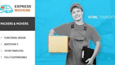 Photo of [Download-S2] Express Movers - Moving Company HTML Template