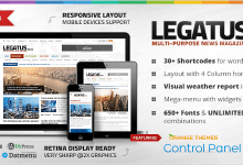 Photo of [Download-S2] Legatus v2.2.0 - Themeforest Responsive News/Magazine Theme