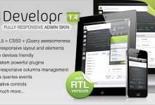 Photo of [Download-S2] Developr - Themeforest Fully Responsive Admin Skin