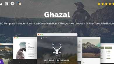 Photo of [Download-S2] Ghazal v1.0 - Responsive Email and Newsletter Template