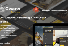 Photo of [Download-S2] Grafon v1.0 - Construction Building Renovate Wordpress Theme