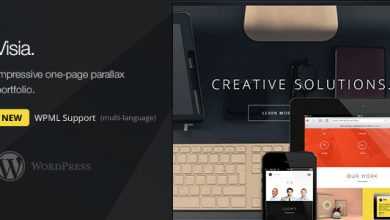 Photo of [Download-S2] Visia v1.2.0 - Responsive One Page Retina WordPress Theme