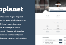 Photo of [Download-S2] Jobplanet v1.1.0 - Responsive Job Board Themes