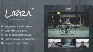 Photo of [Download-S2] Libra - Personal Blog HTML Template