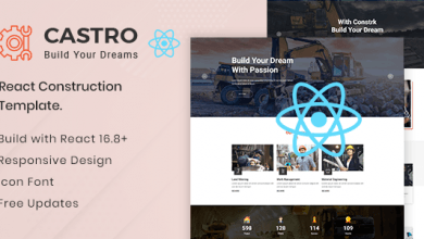 Photo of [Download-S2] Castro v1.0 - React Construction Template