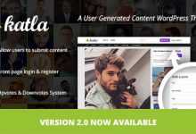 Photo of [Download-S2] Katla v2.2.5 - User Generated Content Theme