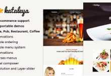 Photo of [Download-S2] Kataleya v2.2.7 - Restaurant Pizza Coffee WordPress Theme