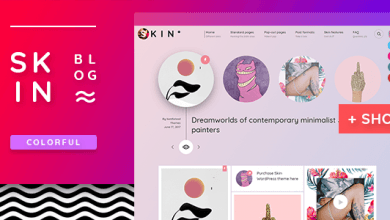 Photo of [Download-S2] SKIN v1.1.1 - Gradient-Powered Creative Blog