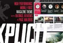 Photo of [Download-S2] Explicit v2.5 - High Performance Review/Magazine Theme