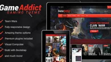 Photo of [Download-S2] Game Addict v2.3.1 - Clan War Gaming Theme