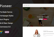 Photo of [Download-S2] Pioneer v1.0.2 - Multi-Concept Corporate WordPress Theme