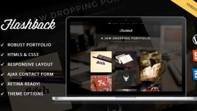 Photo of [Download-S2] Flashback v2.0.0 - A Jaw Dropping Portfolio WP Theme