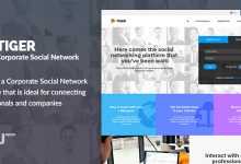 Photo of [Download-S2] Tiger - Corporate Social Network Template