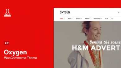 Photo of [Download-S2] Oxygen v.9.1 - WooCommerce WordPress Theme