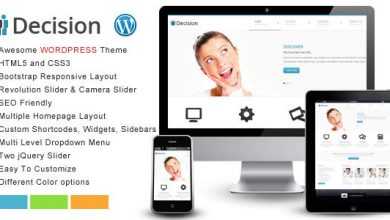 Photo of [Download-S2] Decision - Themeforest Bootstrap WP Responsive Theme