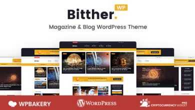 Photo of [Download-S2] Bitther v1.0.3 - Magazine and Blog WordPress Theme