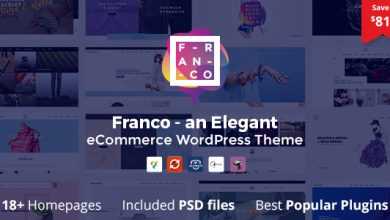 Photo of [Download-S2] Franco v1.3.2 - Elegant WooCommerce WordPress Theme