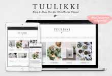 Photo of [Download-S2] TUULIKKI v4.0.3 - Nordic Blog & Shop WordPress Theme