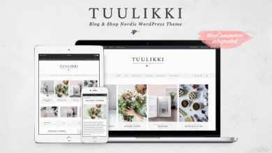 Photo of [Download-S2] TUULIKKI v4.0.3 - Nordic Blog & Shop WordPress Theme