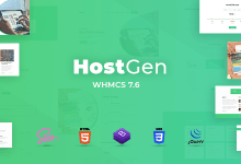 Photo of [Download-S2] HostGen v1.0 - Multipurpose Hosting Provider HTML5 Template With WHMCS