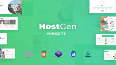 Photo of [Download-S2] HostGen v1.0 - Multipurpose Hosting Provider HTML5 Template With WHMCS