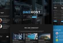 Photo of [Download-S2] Onehost - One Page WordPress Hosting Theme + WHMCS