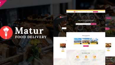 Photo of [Download-S2] Matur v1.0 - Food Delivery & Ordering WordPress Theme
