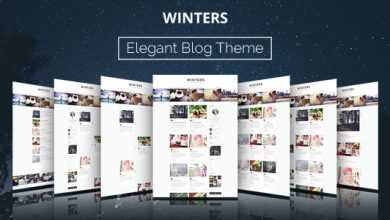 Photo of [Download-S2] Winters v1.4.3 - A Responsive Wordpress Blog Theme