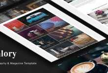 Photo of [Download-S2] Malory - Photography & Magazine Site Template