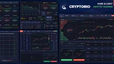 Photo of [Download-S2] Cryptorio v1.0 - Cryptocurrency Trading Dashboard HTML Template