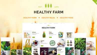 Photo of [Download-S2] Healthy Farm - Food & Agriculture Site Template